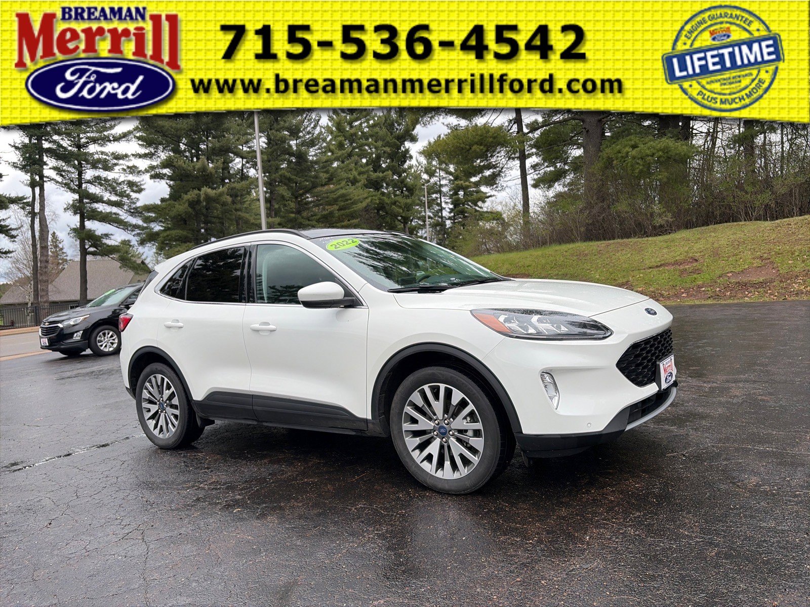 Used 2022 Ford Escape Titanium w/ Class II Trailer Tow Package