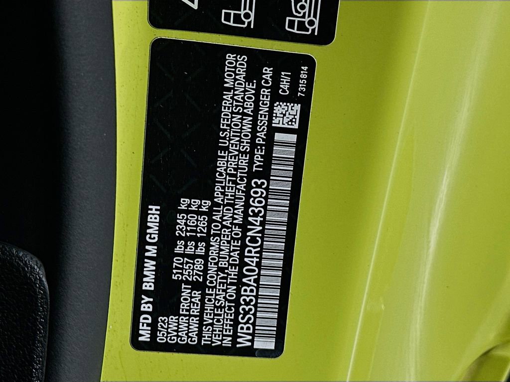 Used 2024 BMW M4 xDrive Competition w/ M Driver's Package image 33