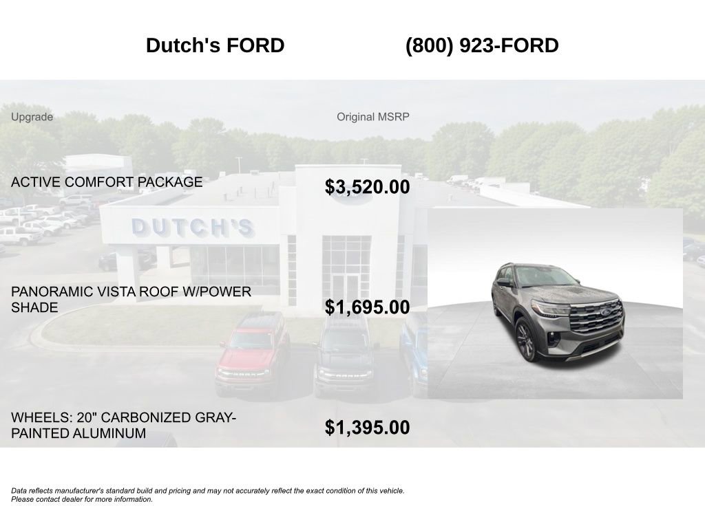 Used 2025 Ford Explorer Active w/ Active Comfort Package image 6