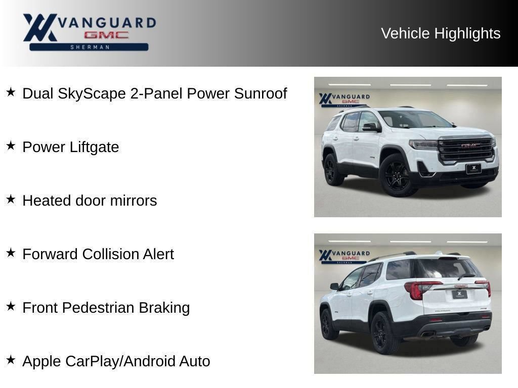 Used 2020 GMC Acadia AT4 w/ Driver Alert Package II AWD/4WD image 27