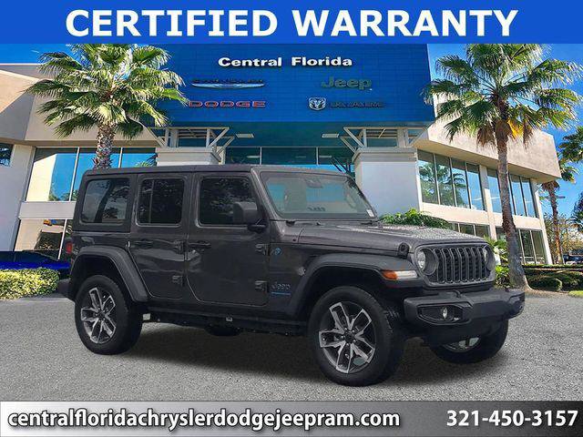 Used 2025 Jeep Wrangler Unlimited Sport S 4xe AWD/4WD image 1