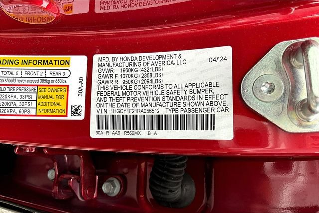 Used 2024 Honda Accord LX image 17