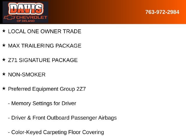 Used 2021 Chevrolet Tahoe Z71 w/ Z71 Signature Package AWD/4WD image 5