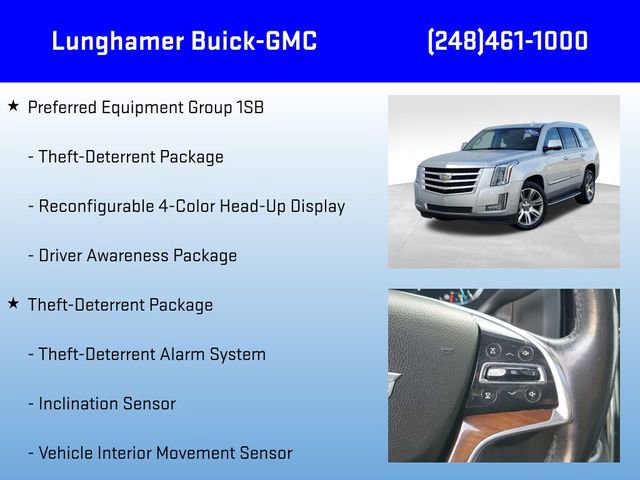 Used 2017 Cadillac Escalade Luxury image 12