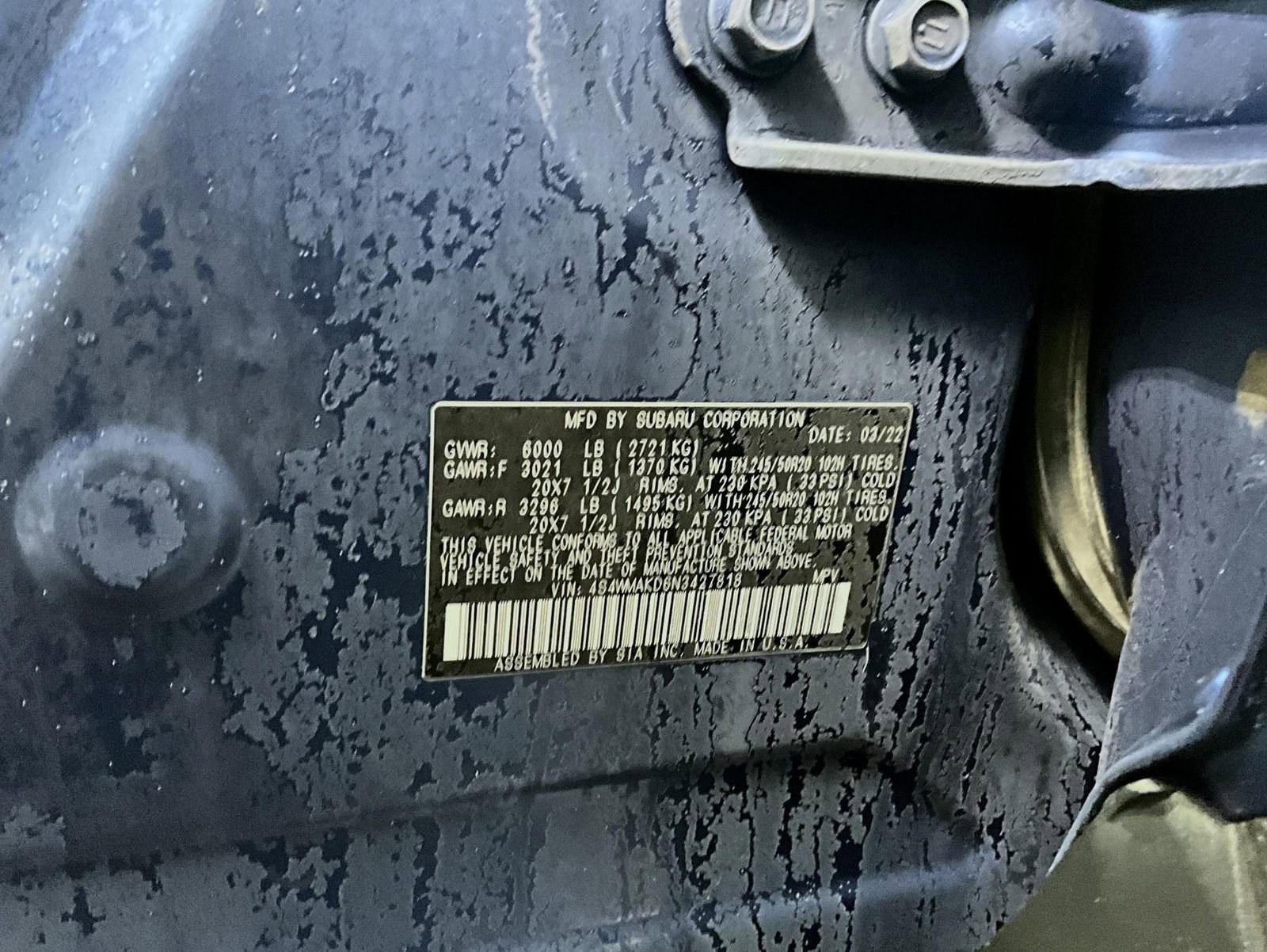 Used 2022 Subaru Ascent Limited image 27