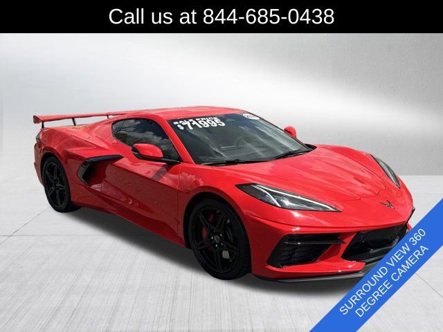 Used 2024 Chevrolet Corvette Stingray Preferred Cpe w/ Z51 Performance Package RWD image 3