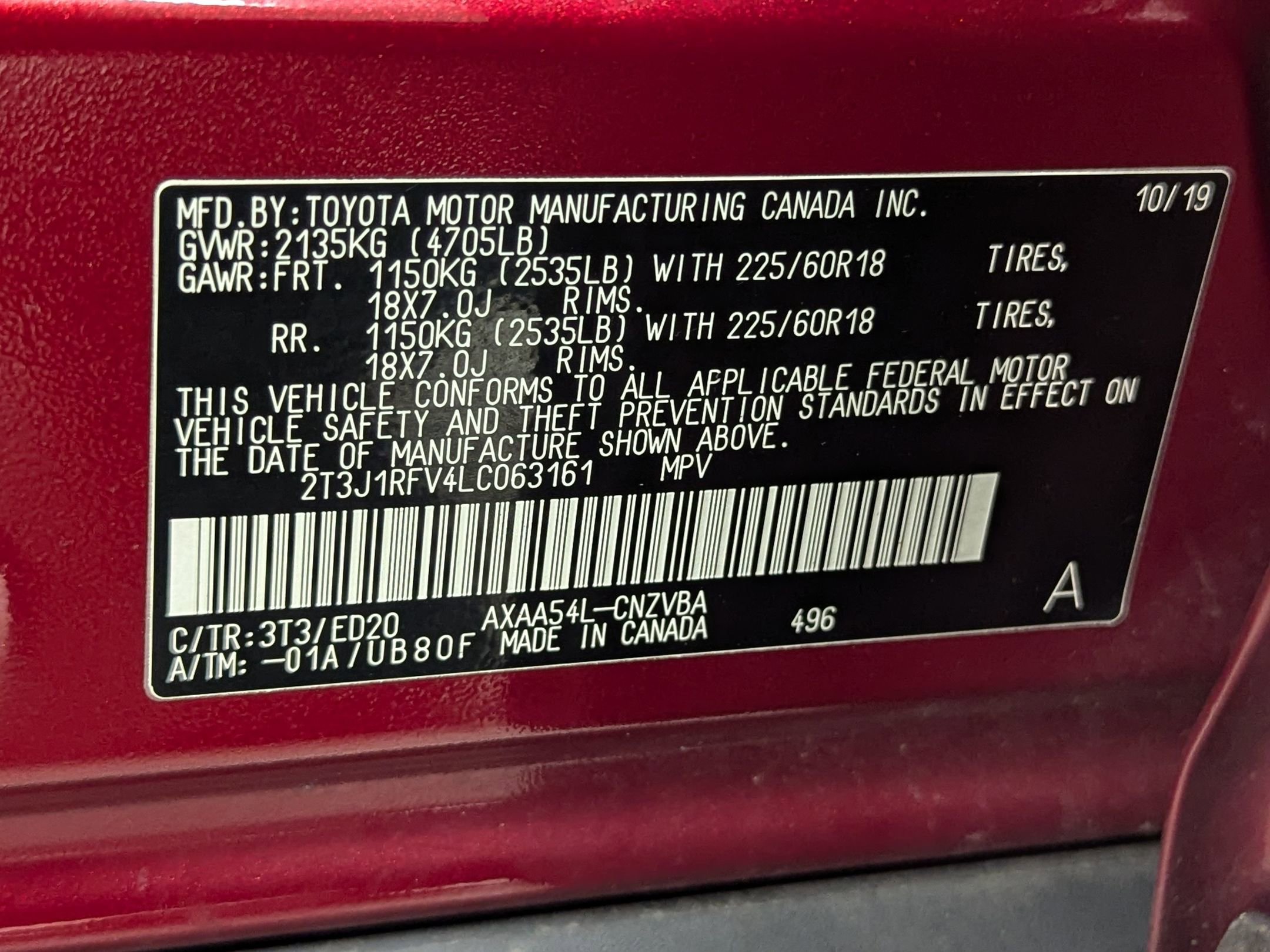 Used 2020 Toyota RAV4 TRD Off-Road image 18