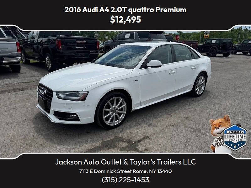 Used 2016 Audi A4 2.0T Premium w/ Convenience Plus Package