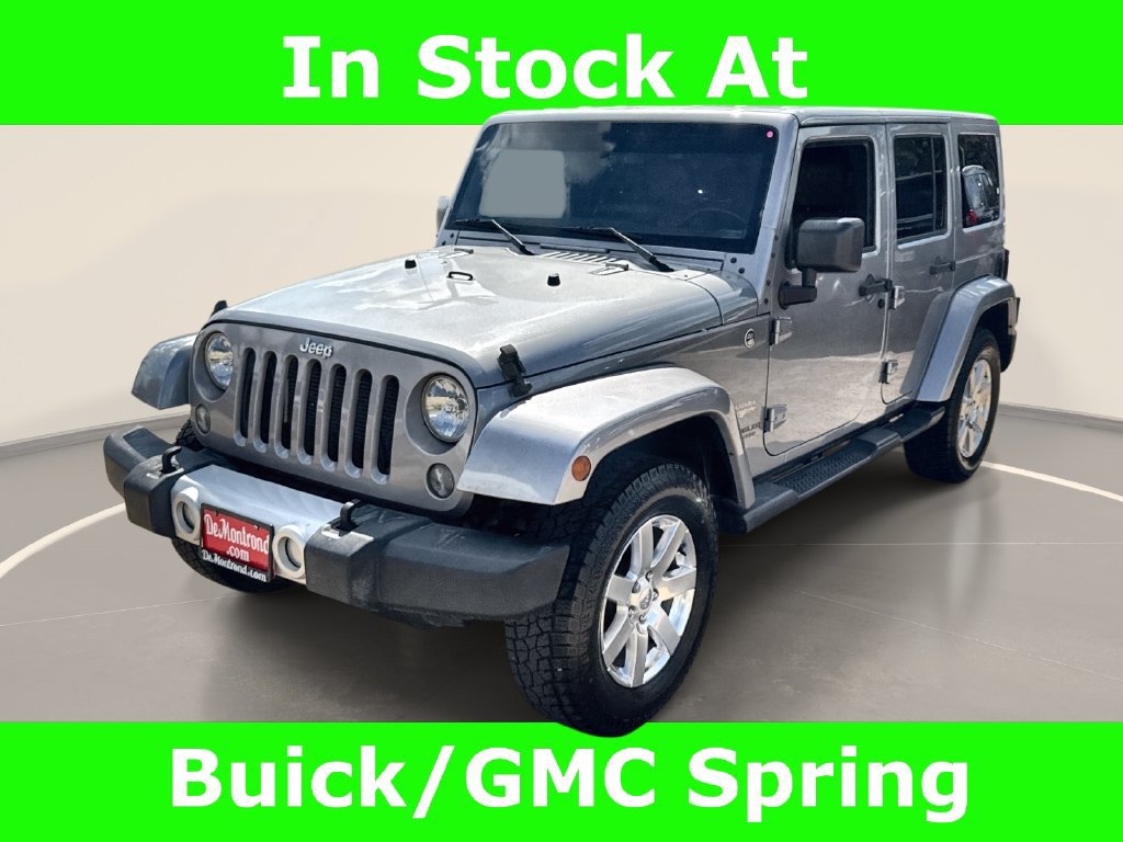 Used 2015 Jeep Wrangler Unlimited Sahara w/ Dual Top Group AWD/4WD image 1