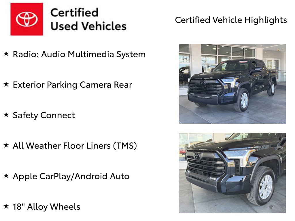 Certified 2025 Toyota Tundra SR5 AWD/4WD image 7