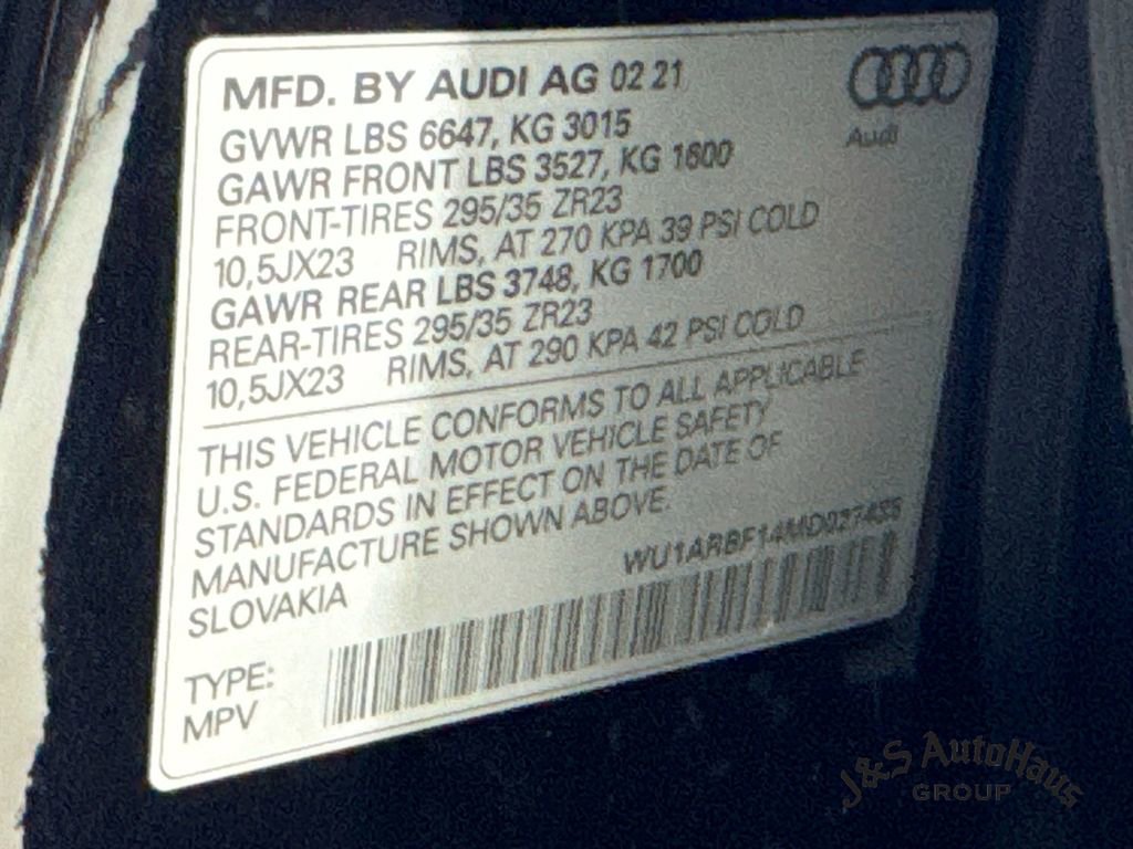 Used 2021 Audi RS Q8 AWD/4WD image 41