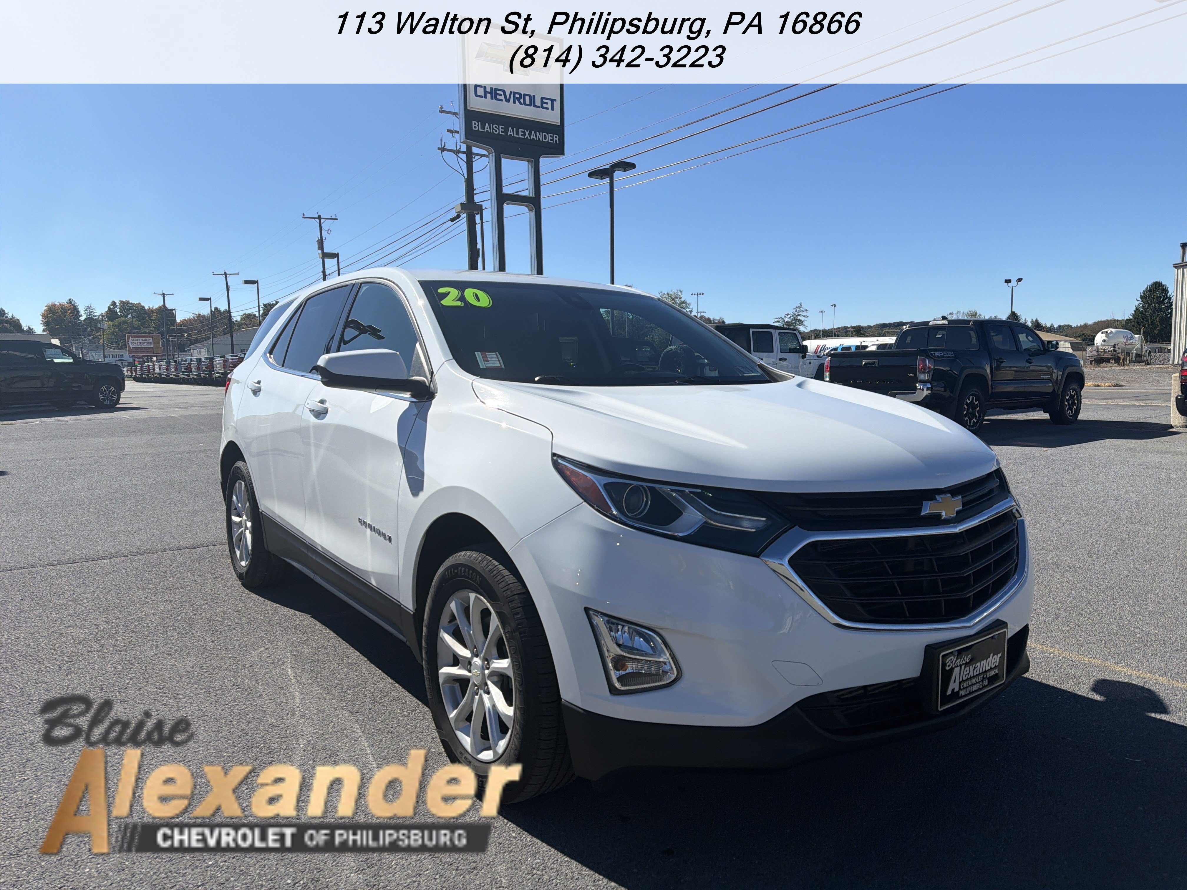 Used 2020 Chevrolet Equinox LT