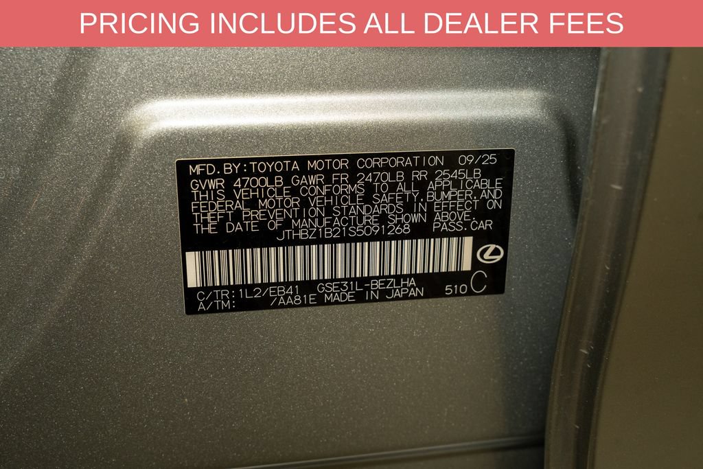 Used 2025 Lexus IS 350 F Sport w/ Accessory Package RWD image 28