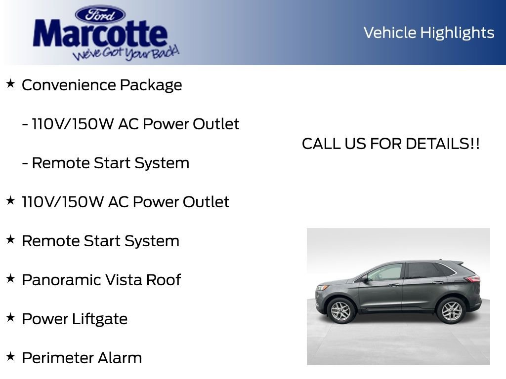 Used 2023 Ford Edge SEL w/ Convenience Package AWD/4WD image 12