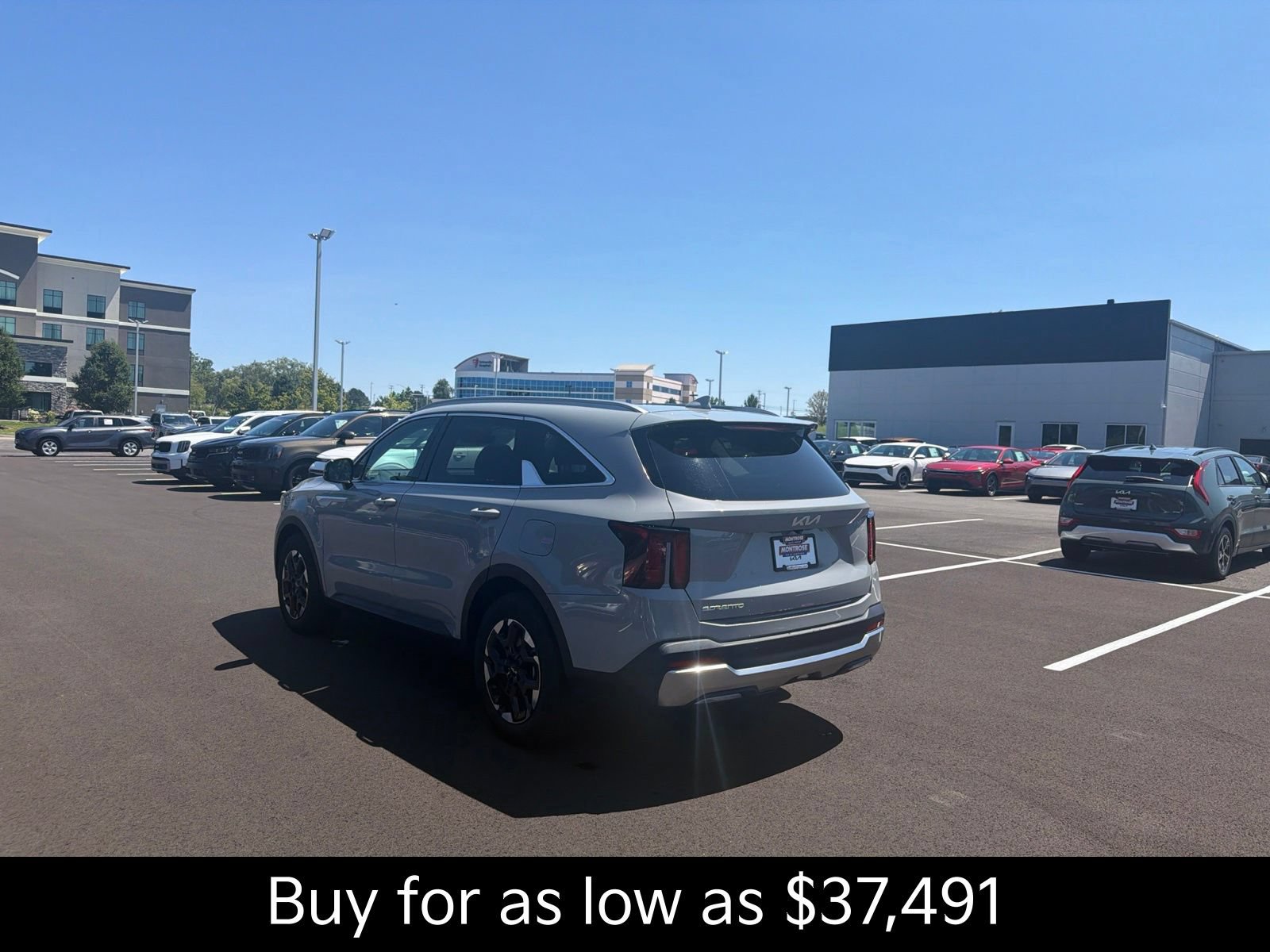 New 2025 Kia Sorento S w/ Panoramic Sunroof Package FWD image 8