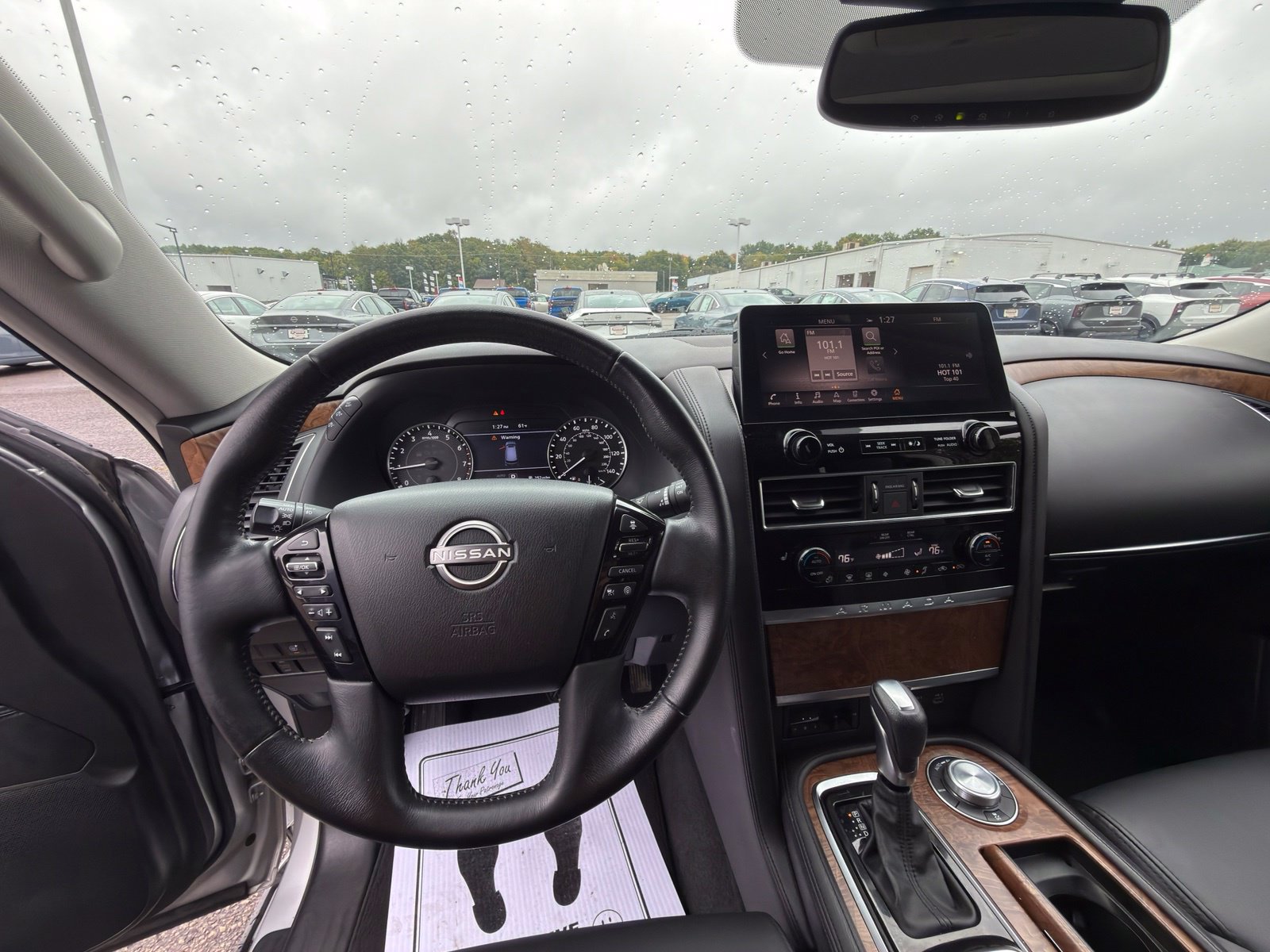 Used 2021 Nissan Armada SL w/ Captain's Chairs Package AWD/4WD image 2