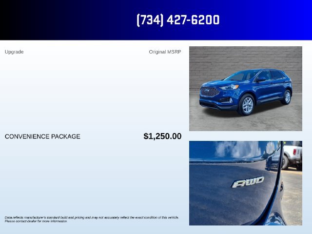Used 2023 Ford Edge SEL w/ Convenience Package AWD/4WD image 5
