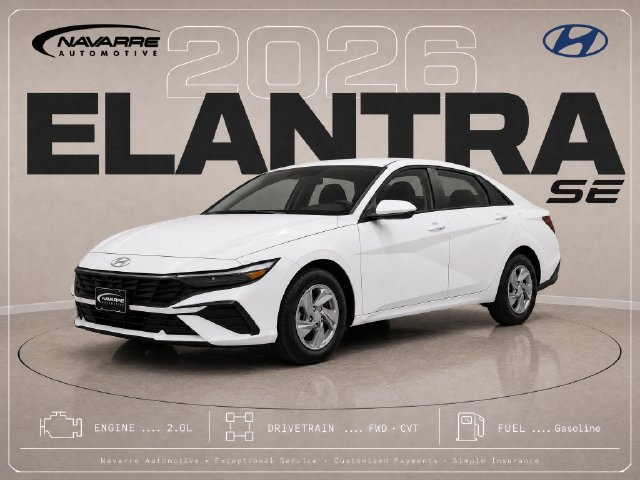 Certified 2026 Hyundai Elantra SE