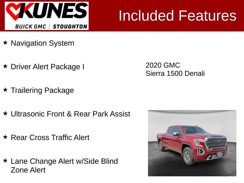 Used 2020 GMC Sierra 1500 Denali AWD/4WD image 2