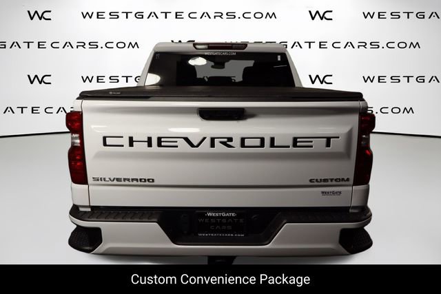 Used 2025 Chevrolet Silverado 1500 Custom w/ LPO, Dark Essentials Package RWD image 4