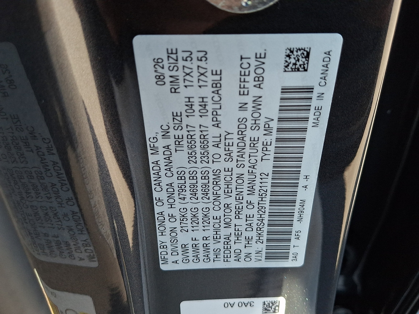 New 2026 Honda CR-V LX image 10
