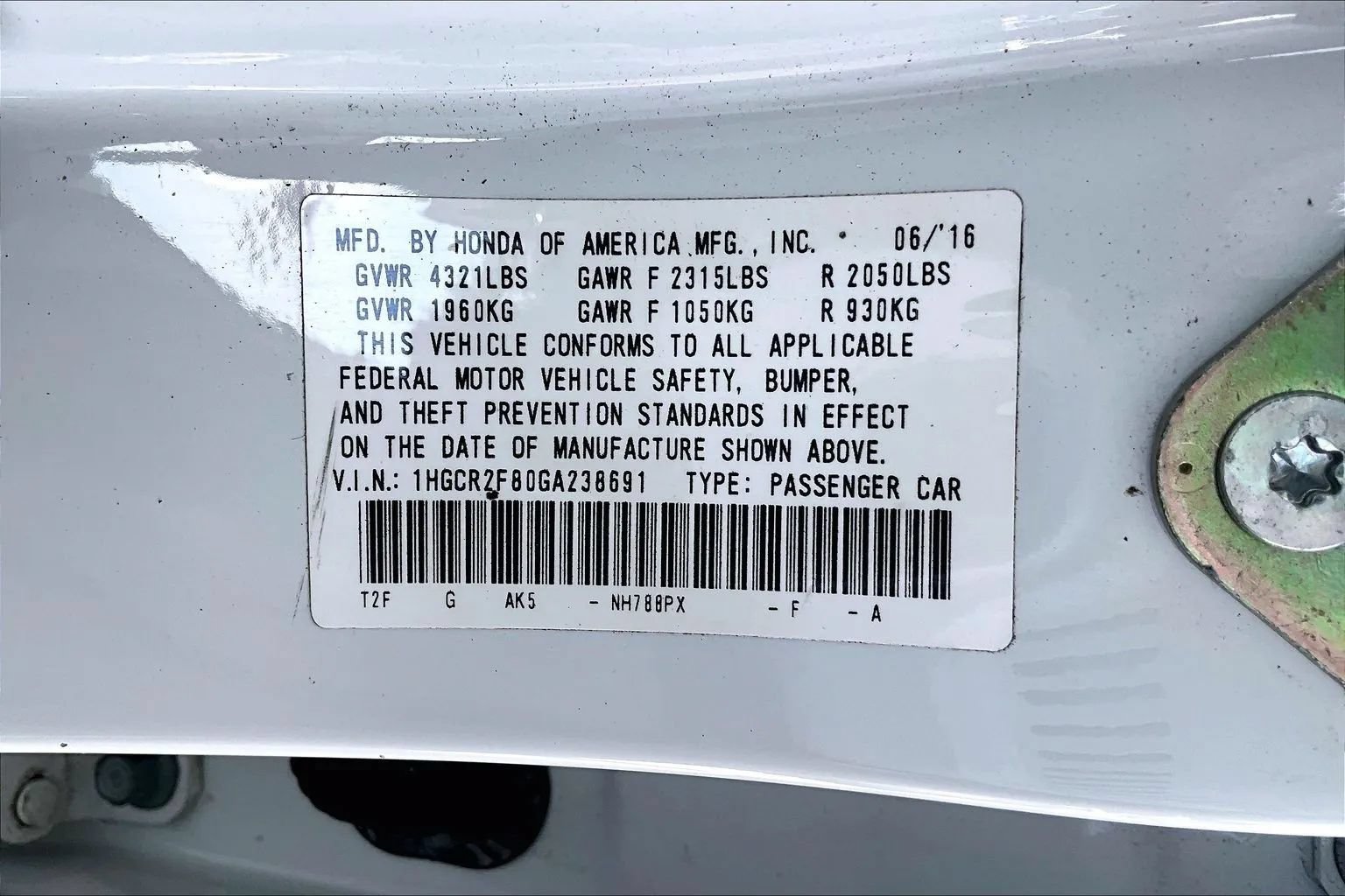 Used 2016 Honda Accord EX-L image 16