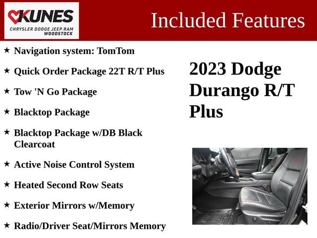 Used 2023 Dodge Durango R/T w/ Tow 'N Go Package AWD/4WD image 3