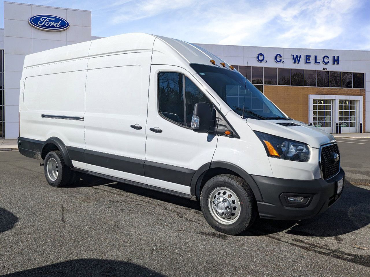 New 2024 Ford Transit 350 148 High Roof DRW AWD w/ Exterior Upgrade Package