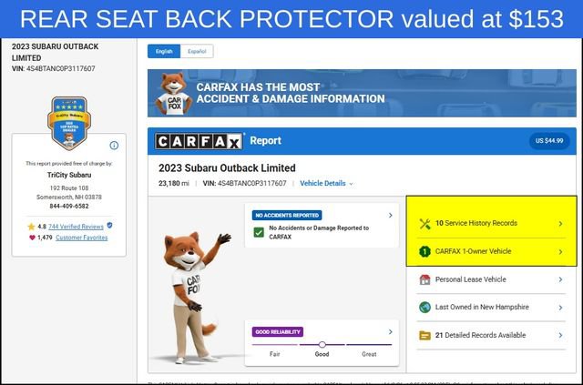 Used 2023 Subaru Outback Limited AWD/4WD image 13