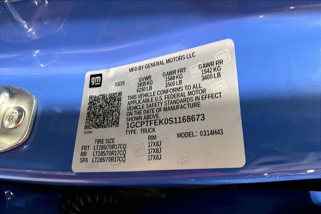 Used 2025 Chevrolet Colorado ZR2 w/ Technology Package image 36