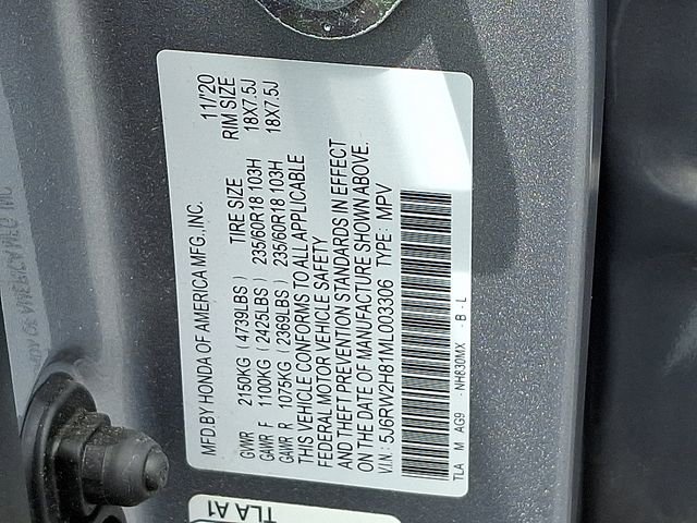 Used 2021 Honda CR-V EX-L image 25