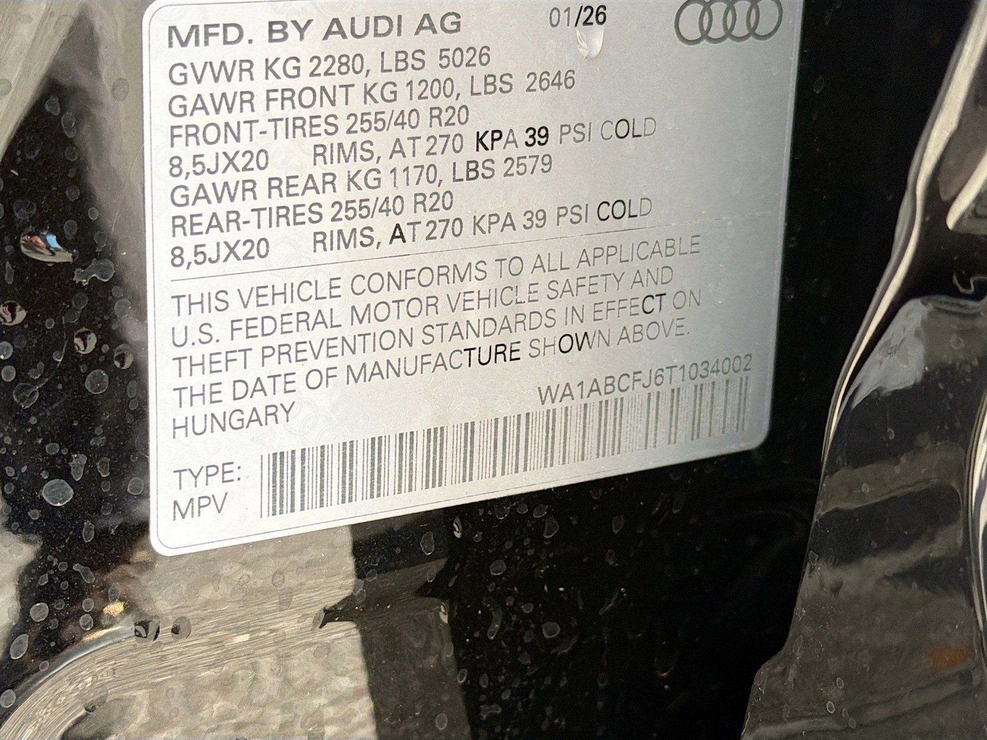 New 2026 Audi Q3 quattro 2.0T AWD/4WD image 42