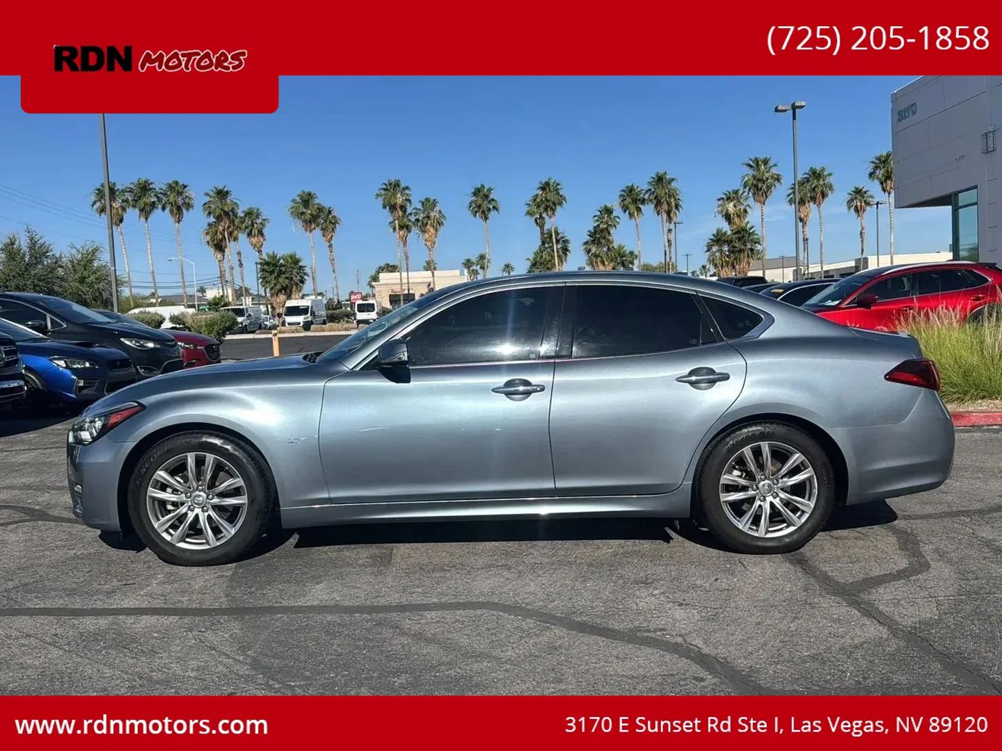Used 2018 INFINITI Q70 Luxe RWD image 1