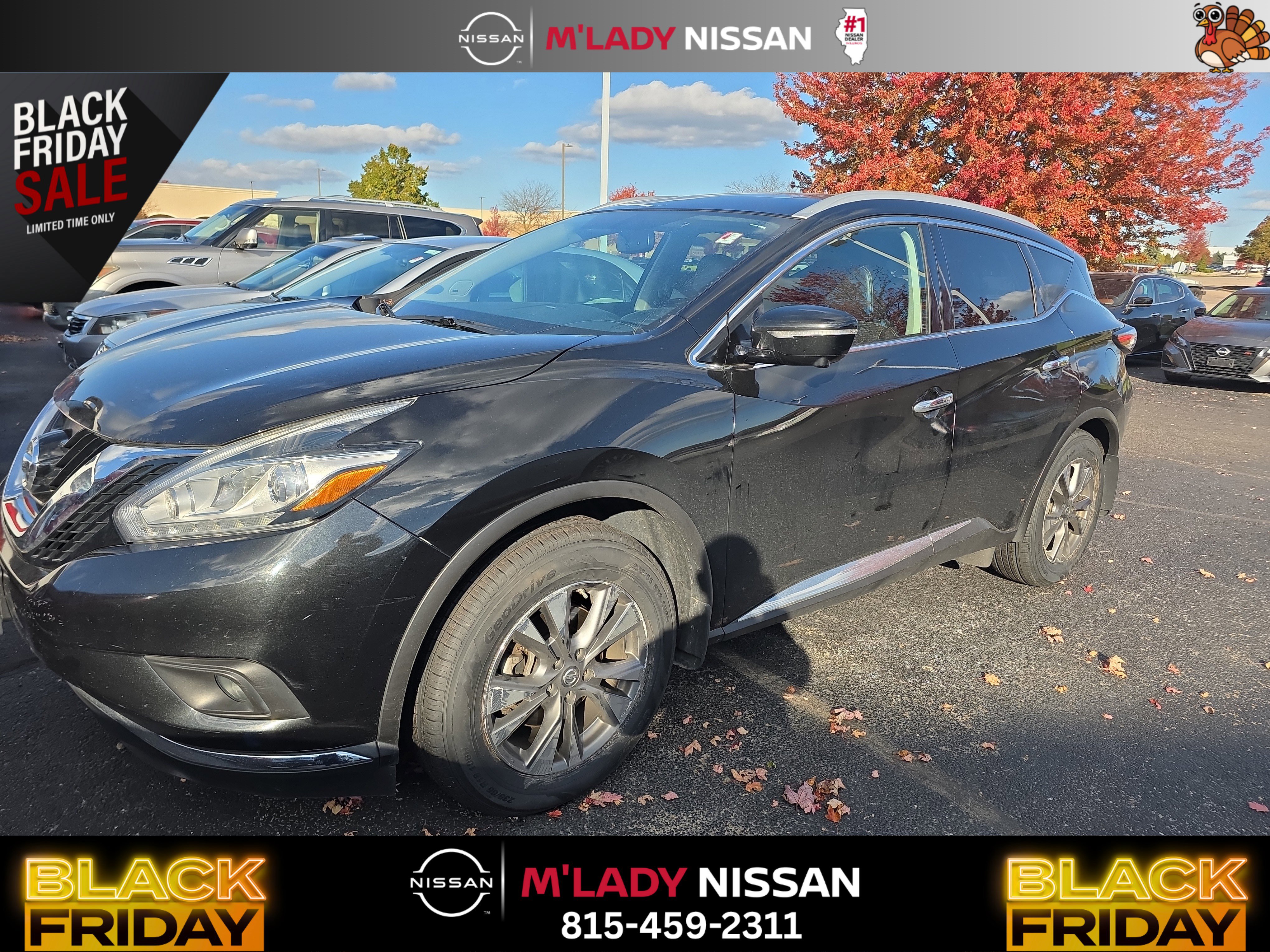 Used 2015 Nissan Murano SL w/ SL Technology Package