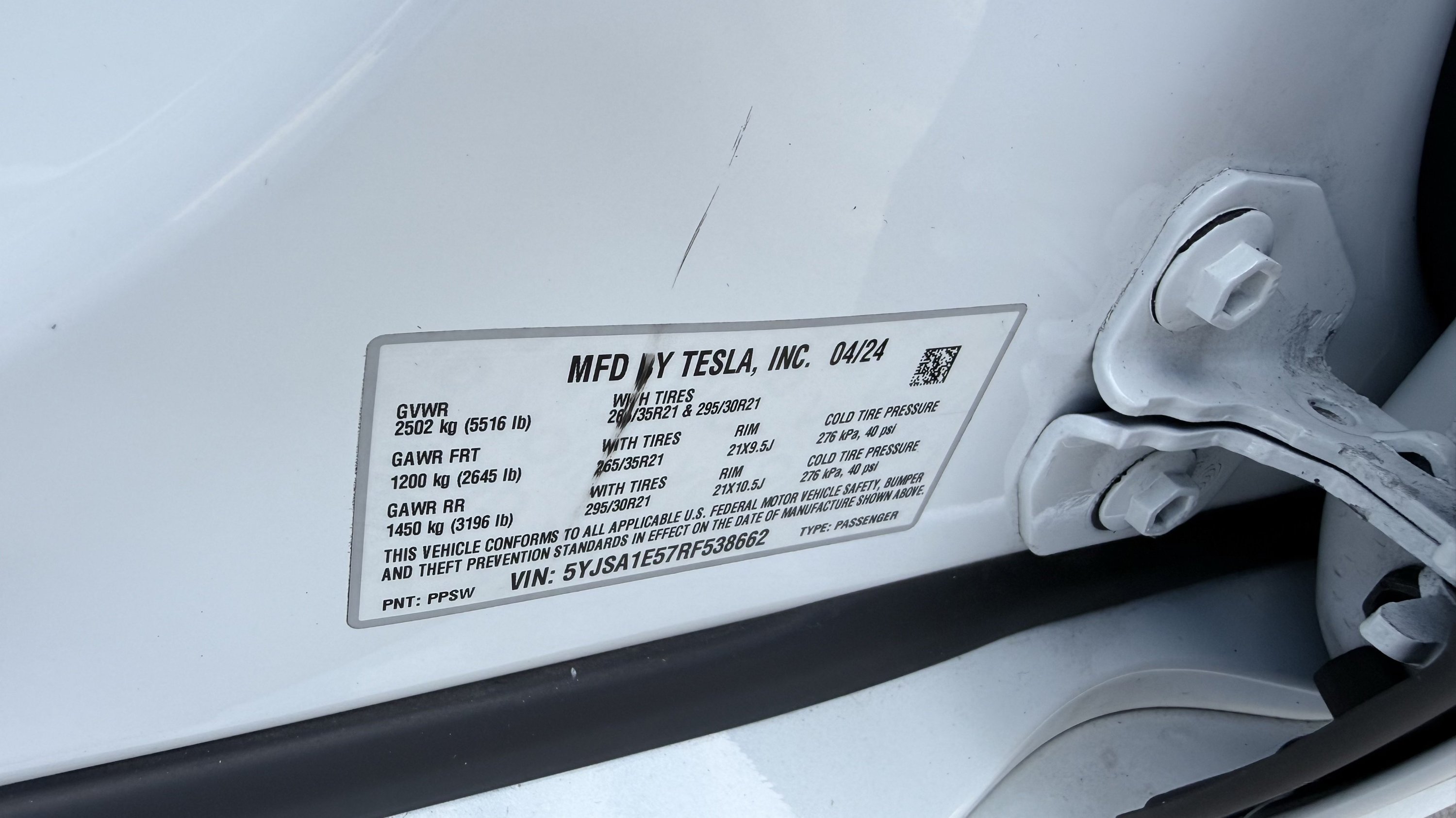 Used 2024 Tesla Model S AWD/4WD image 7