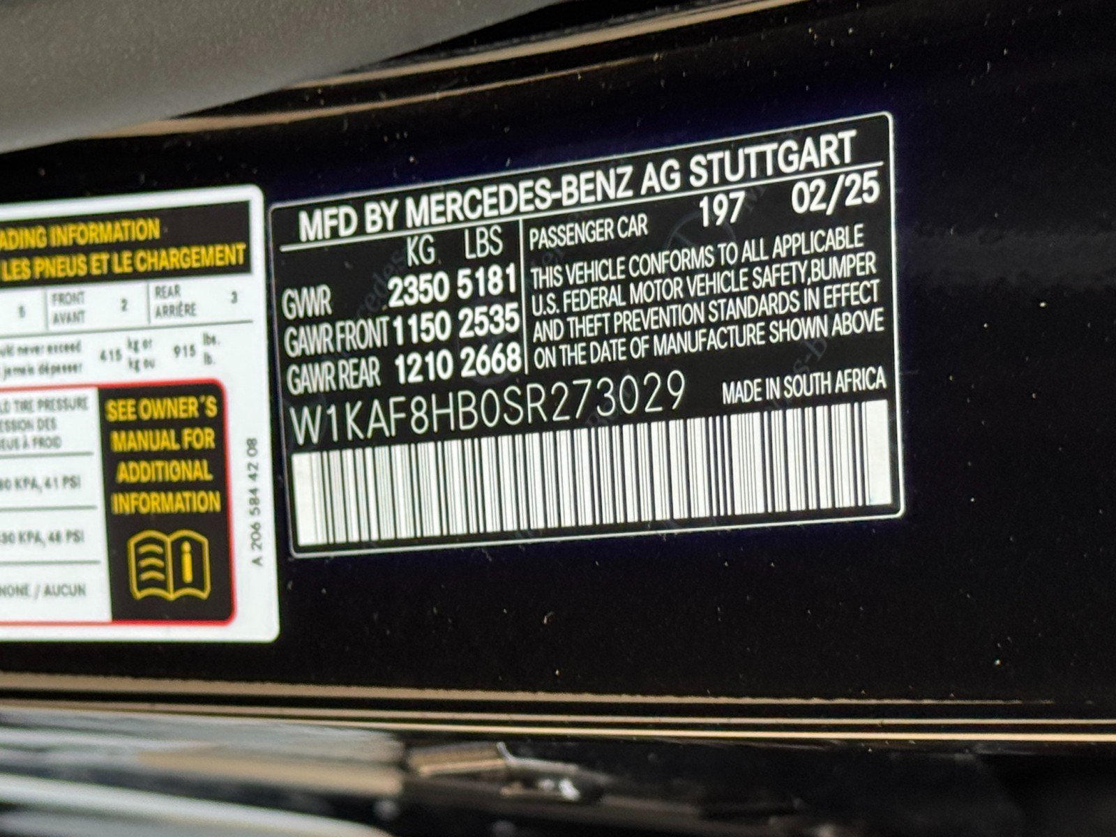 Used 2025 Mercedes-Benz C 43 AMG 4MATIC Sedan image 53
