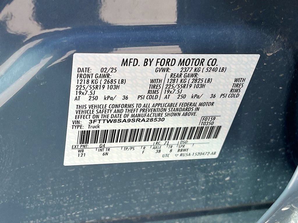 Used 2025 Ford Maverick Lariat w/ 4K Tow Package AWD/4WD image 32