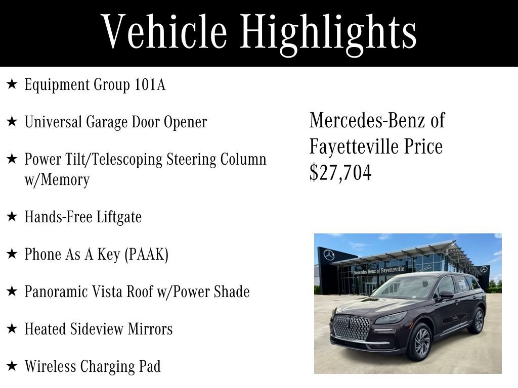 Used 2023 Lincoln Corsair AWD w/ Equipment Group 101A image 6