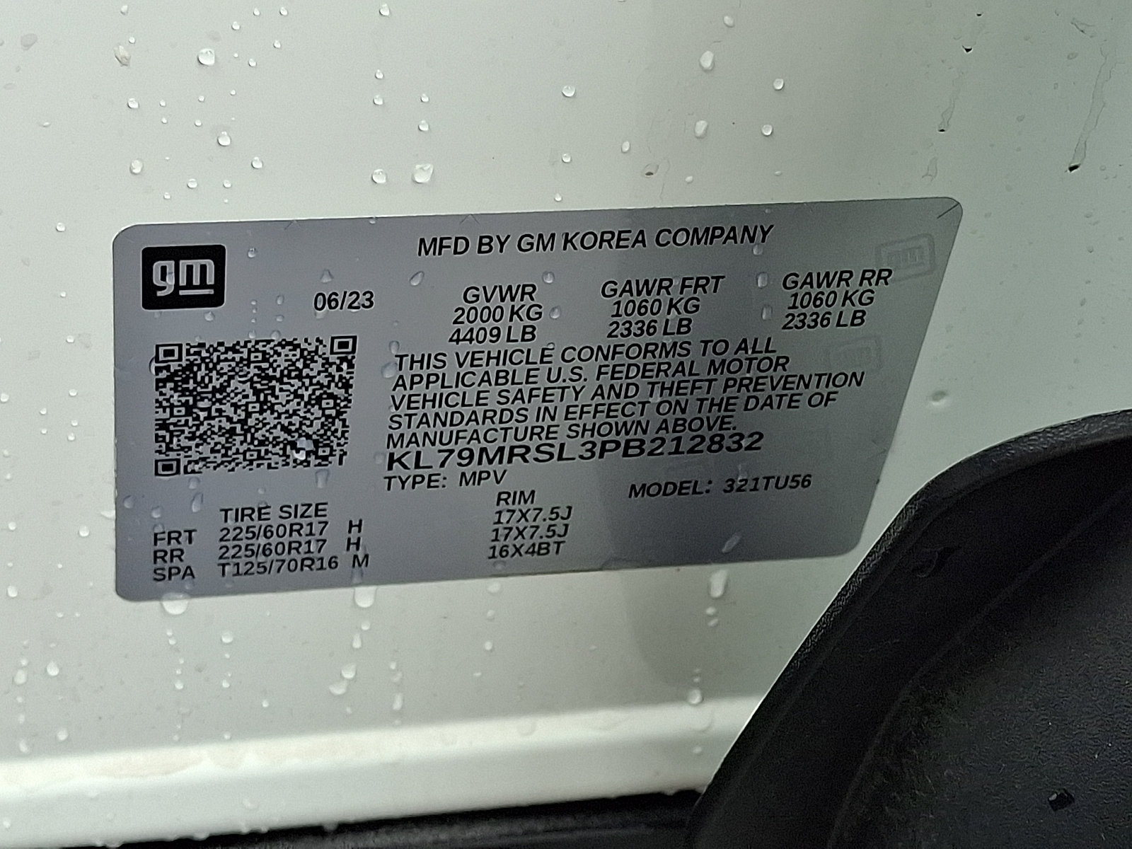Certified 2023 Chevrolet TrailBlazer LT w/ Convenience Package AWD/4WD image 29