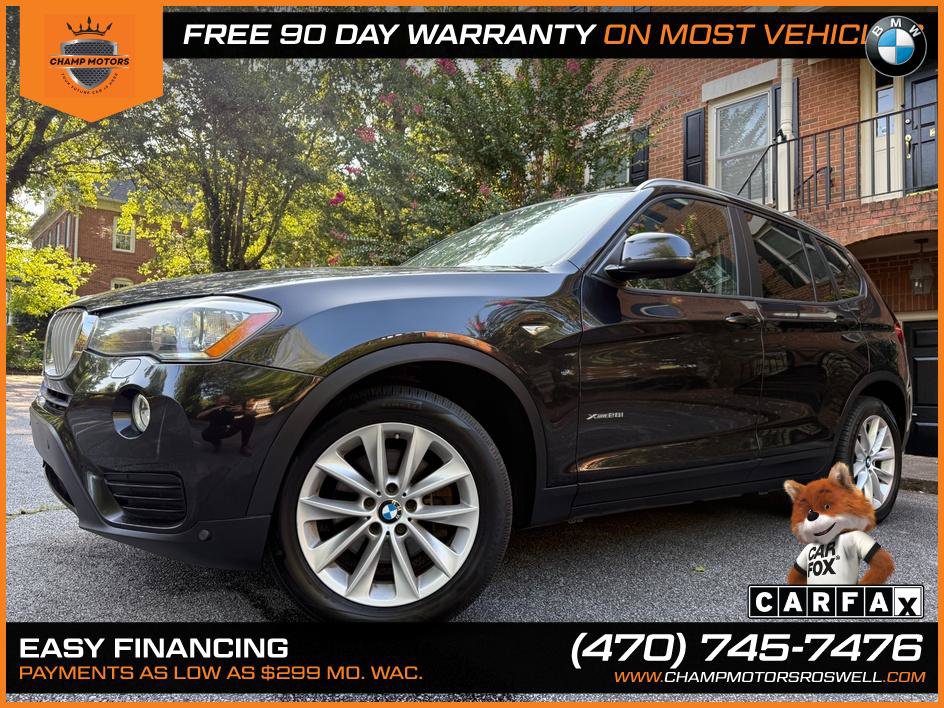 Used 2017 BMW X3 xDrive28i