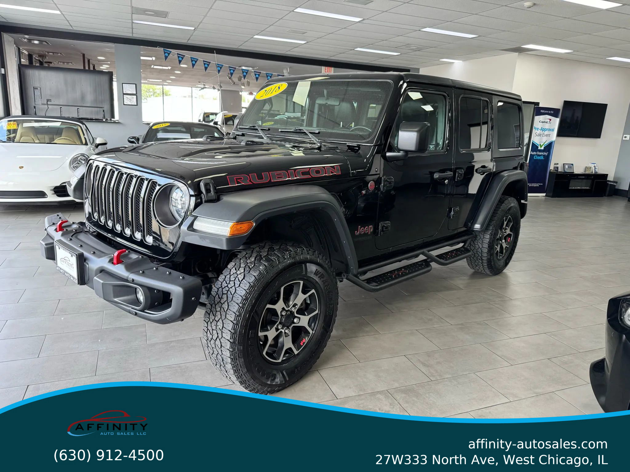 Used 2018 Jeep Wrangler Unlimited Rubicon w/ Steel Bumper Group