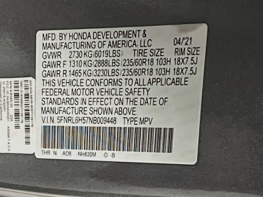 Used 2022 Honda Odyssey EX image 32