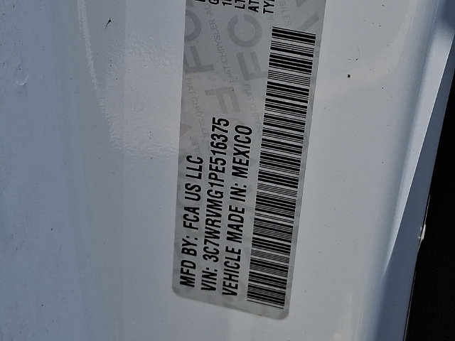 New 2023 RAM ProMaster 3500 w/ Black Appearance Package FWD image 9