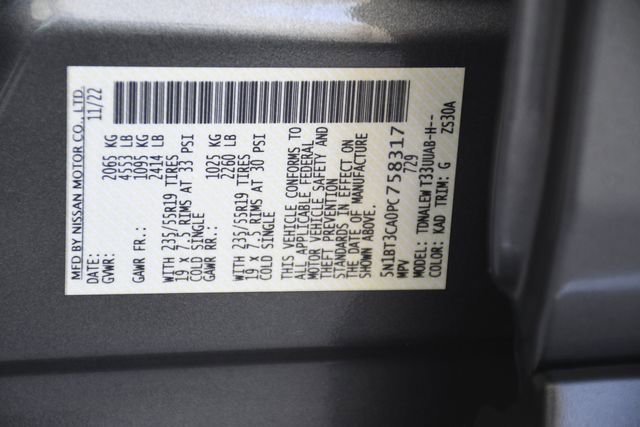 Used 2023 Nissan Rogue SL w/ SL Premium Package FWD image 34