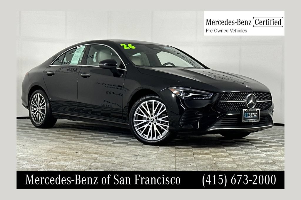 Certified 2026 Mercedes-Benz CLA 250 image 1