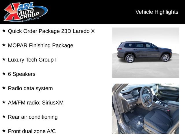 New 2025 Jeep Grand Cherokee L Laredo w/ Luxury Tech Group I image 2