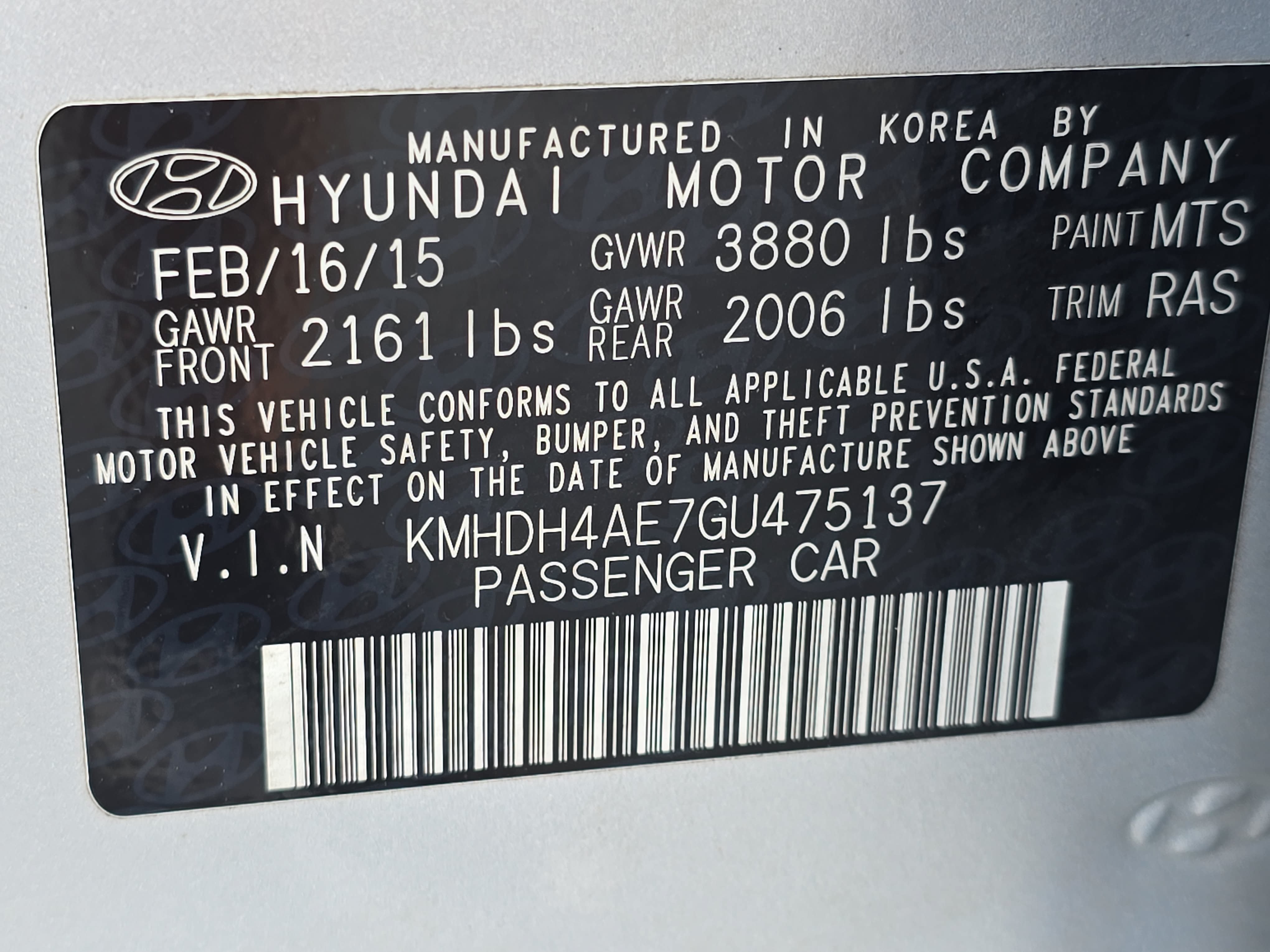 Used 2016 Hyundai Elantra SE FWD image 31