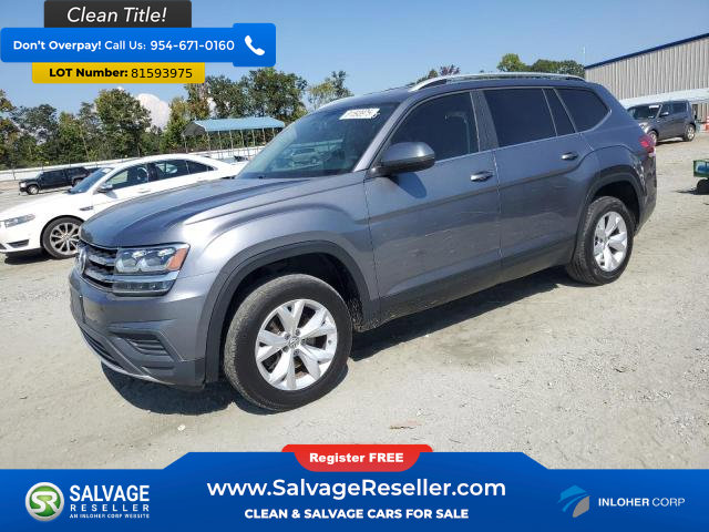 Used 2018 Volkswagen Atlas S