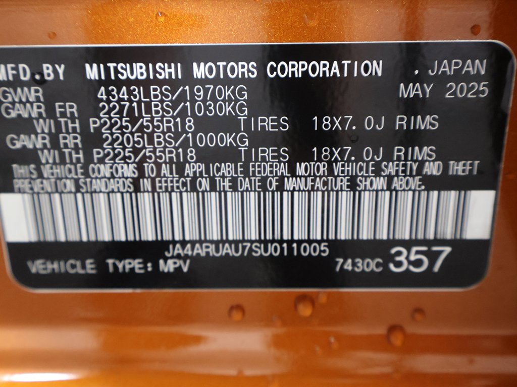 New 2025 Mitsubishi Outlander Sport ES image 40