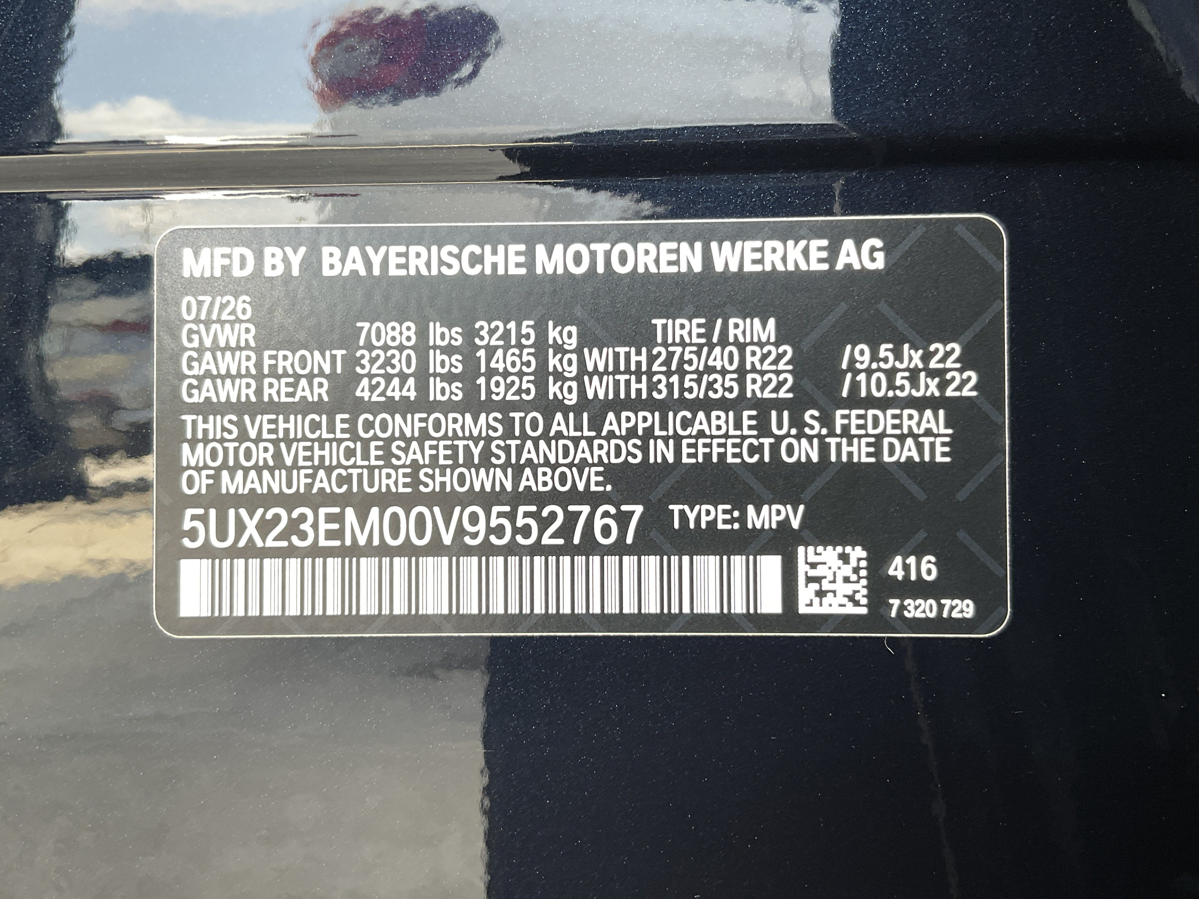 New 2027 BMW X7 xDrive40i w/ Executive Package AWD/4WD image 37